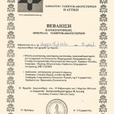 Certificate 2016